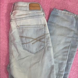Aeropostale size 00 High Waisted stretch Jeans